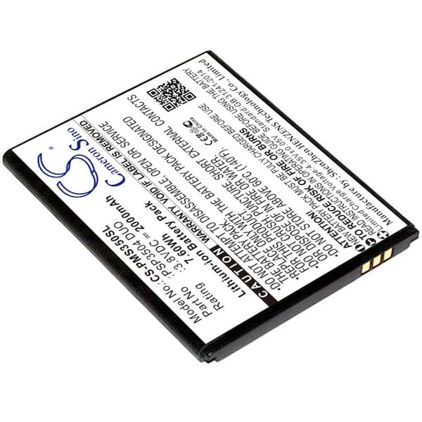 Bsc Preferred Prestigio Muze C3 PSP3504 DUO Mobile Phone Replacement Battery CS-PMS350SL - main